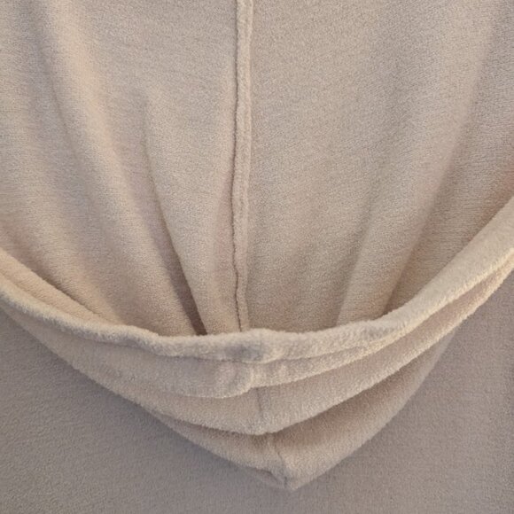 Barefoot Dreams Cozy Chic Ultra Lite Seashore Cardigan with Hood Sz Small NWOT - Picture 6 of 10